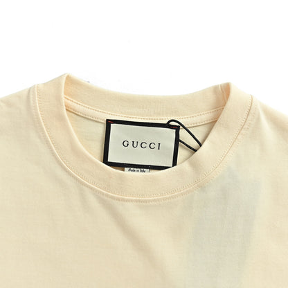 Gucci 26ss fun cartoon print short sleeves