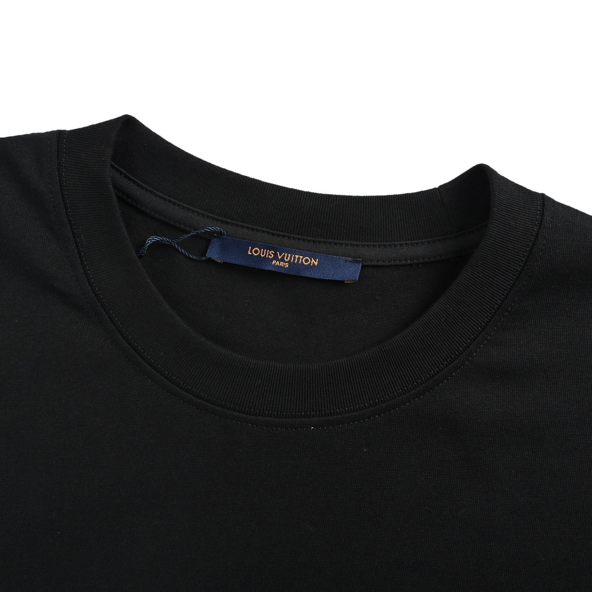 LouisVuitton/Louis Vuitton chest signature embroidered short sleeves