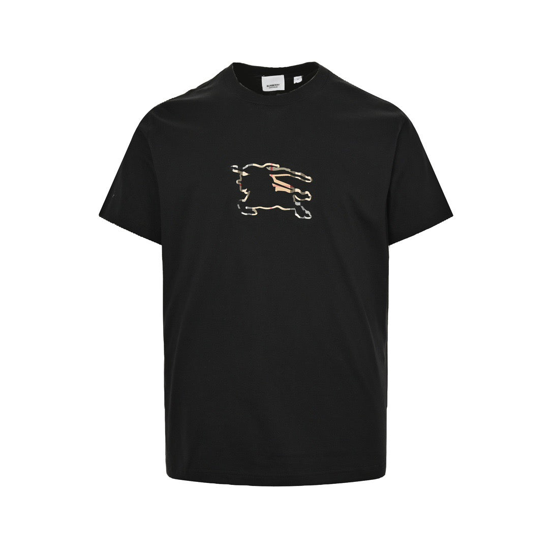 Burberry hollow war horse patch short sleeves