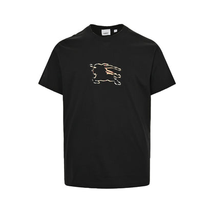 Burberry hollow war horse patch short sleeves