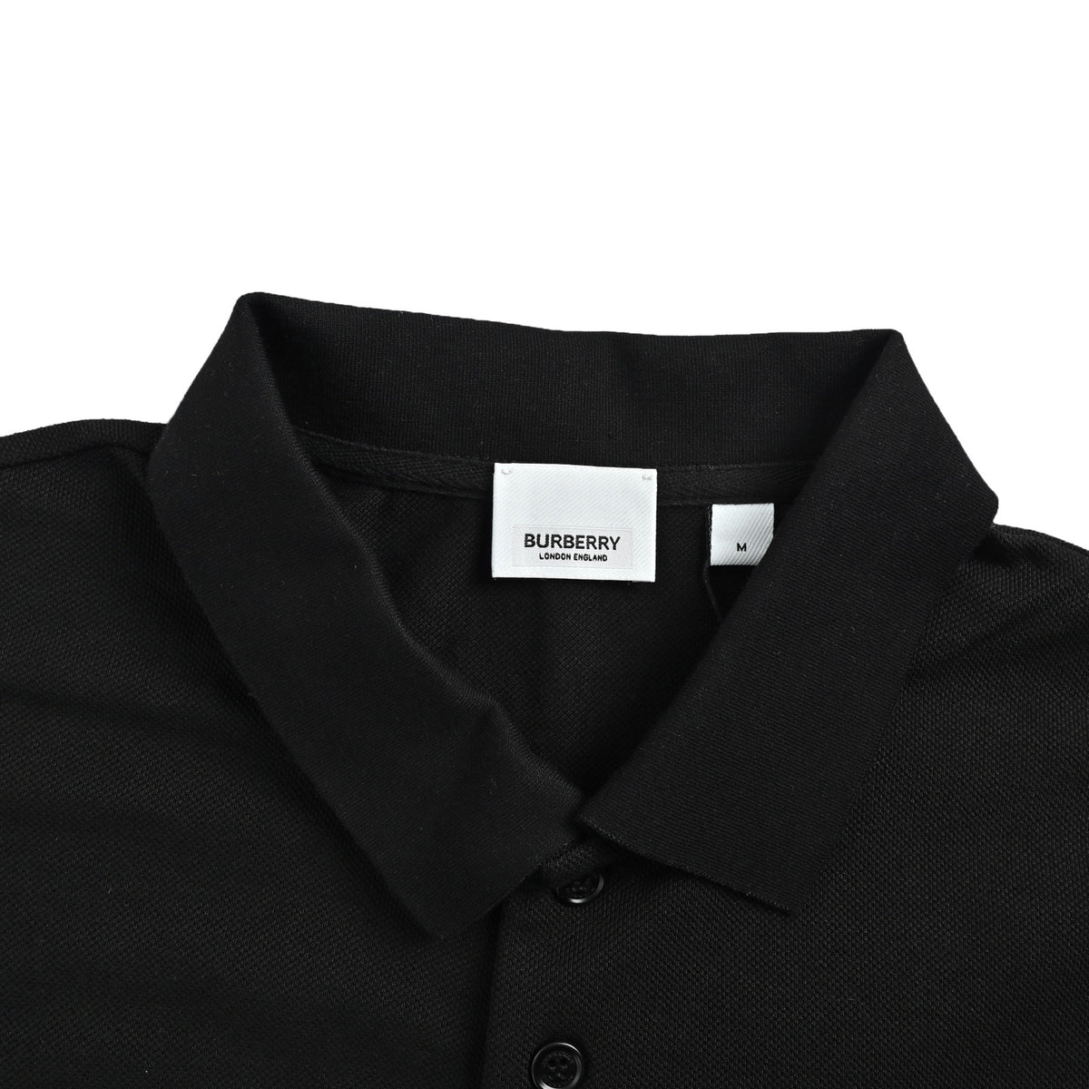 Burberry Polo short sleeves with letter embroidery on the chest