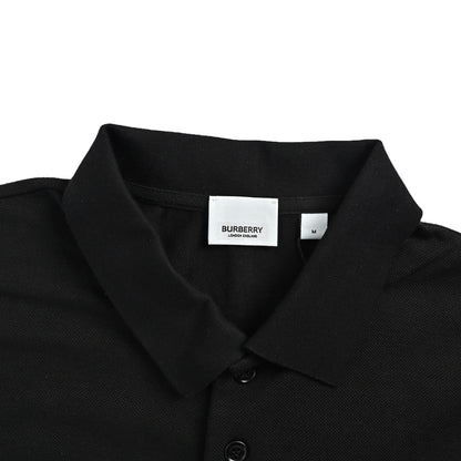 Burberry Polo short sleeves with letter embroidery on the chest