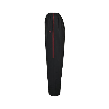 Balenciaga 3M black and red stitching embroidered sports trousers