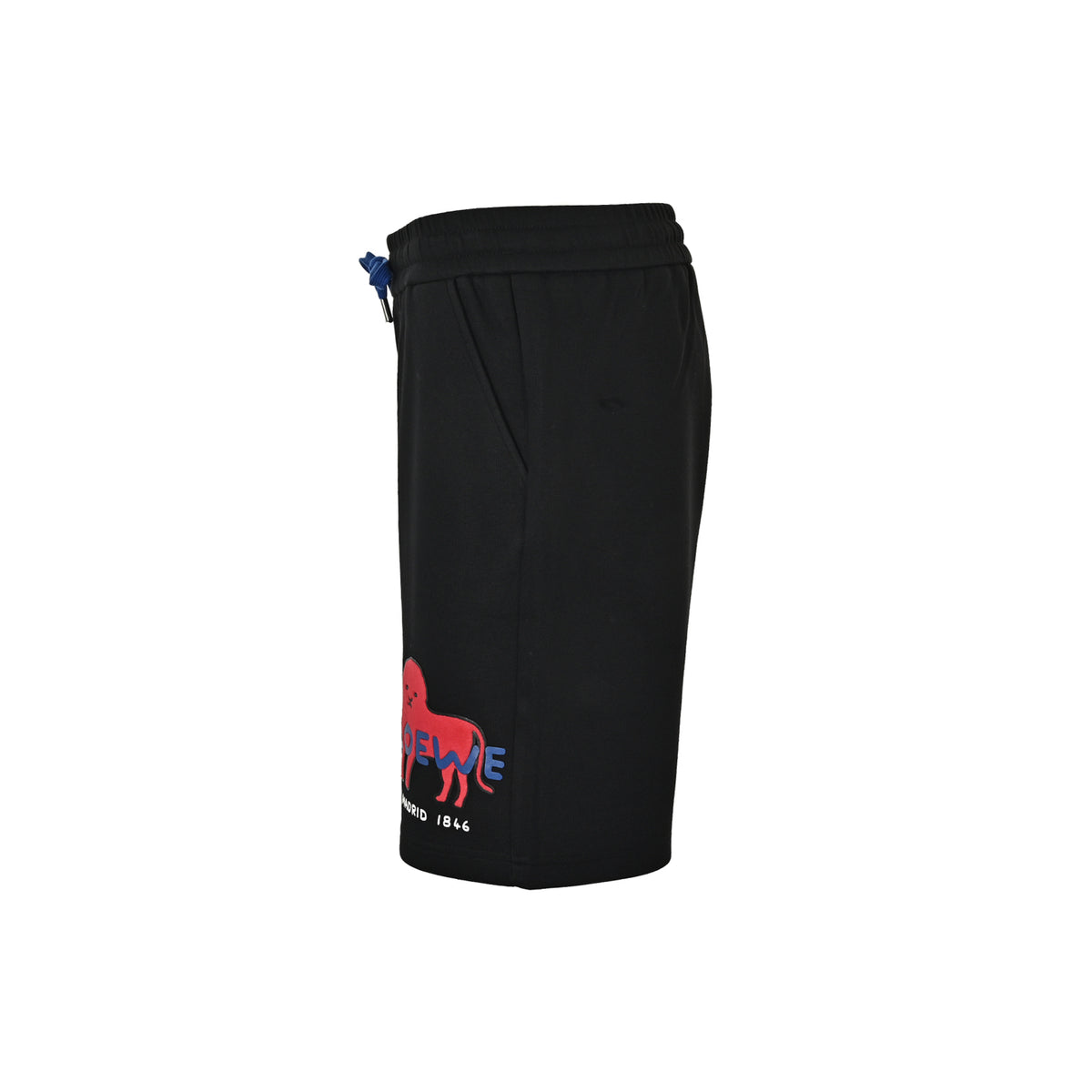 Loewe Anniversary limited edition lion flocked patch shorts