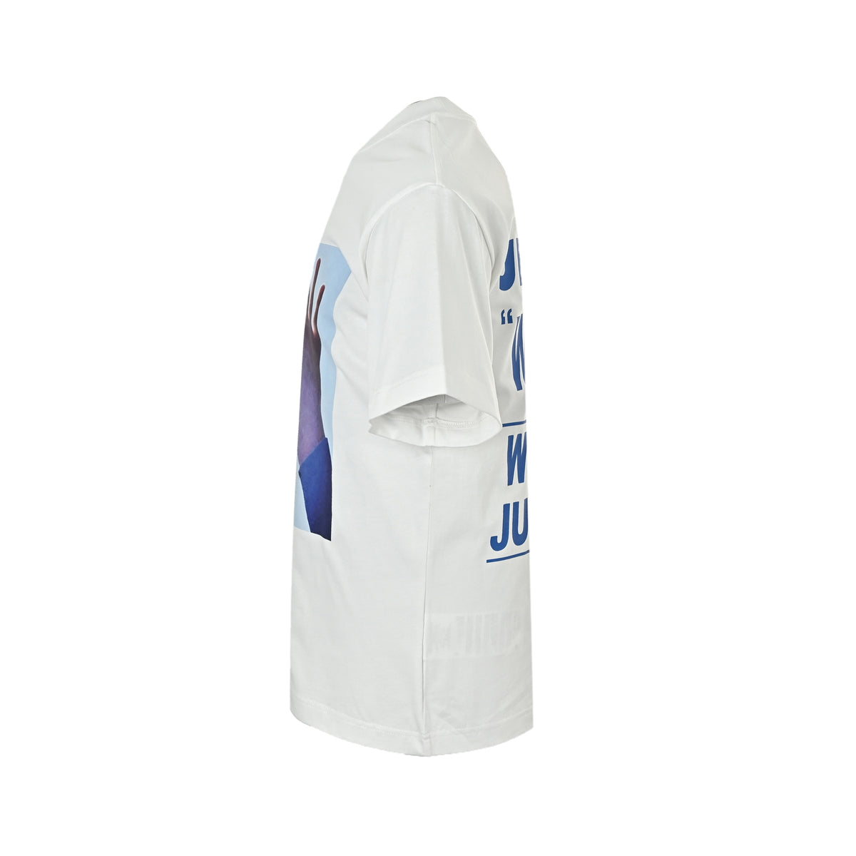 JIL SANDER blue sky print short sleeves