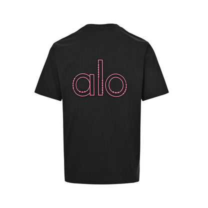 ALO short sleeves with logo embroidery on the back