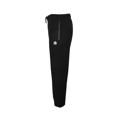 Moncler/Multiple classic logo wool fabric straight trousers