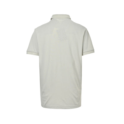 Prada 26ss Polo short sleeves with embroidered chest badge and small label