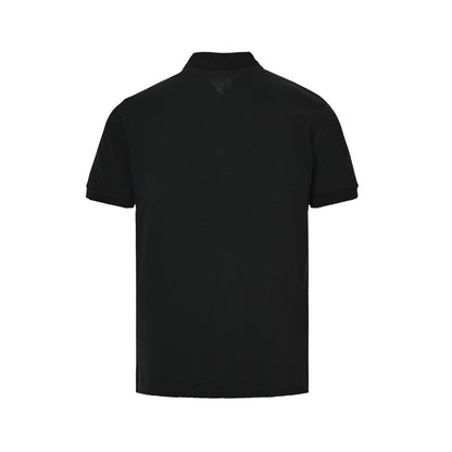 Dior 22ss embroidered CD letters Polo short sleeves