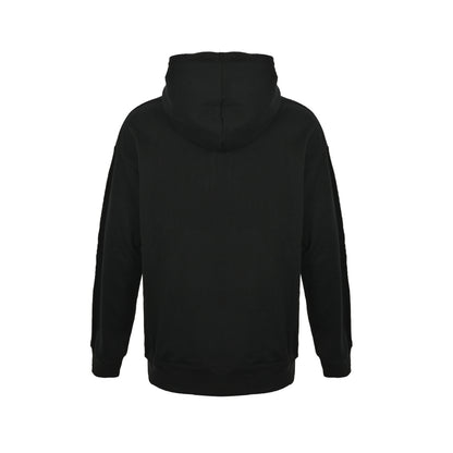 Fendi little monster eyes embroidered logo hooded sweatshirt