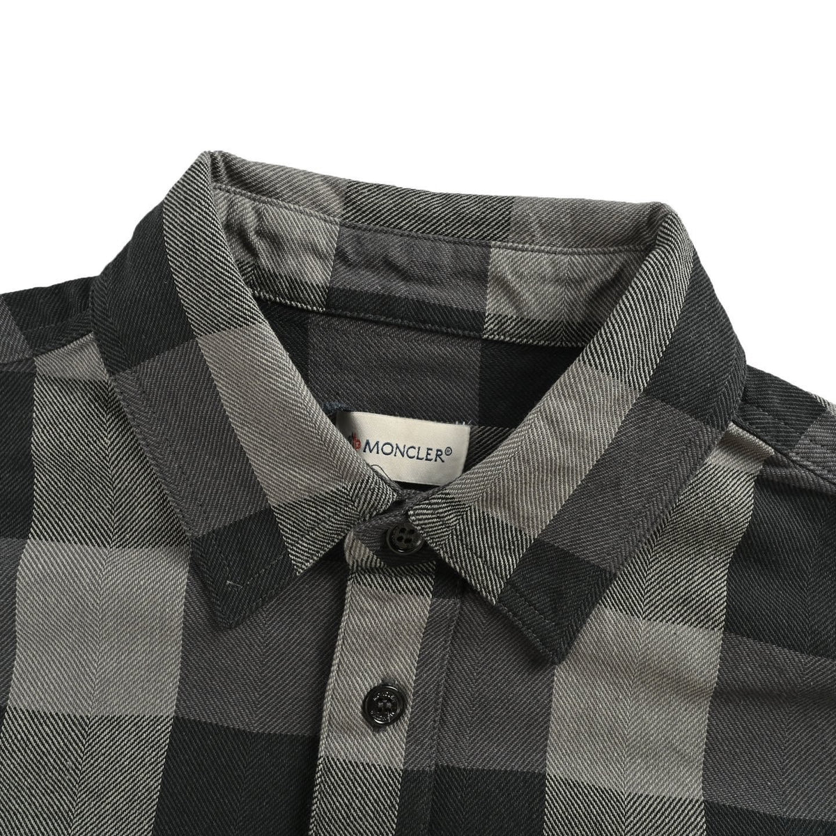Moncler/Mask 25Fw Mercedes-Benz joint plaid shirt