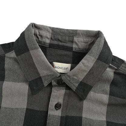 Moncler/Mask 25Fw Mercedes-Benz joint plaid shirt