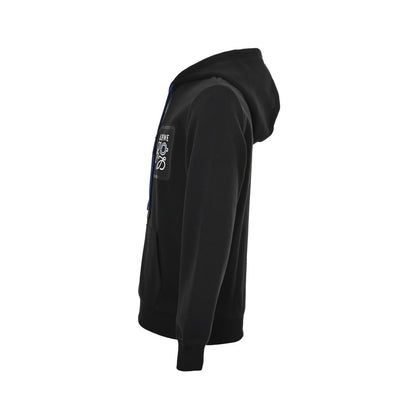 Loewe/Luoyiwei 25Fw Angrun joint pocket logo hooded sweatshirt
