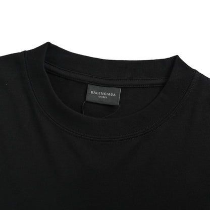 Balenciaga/Balanciaga EST.1917 letter printed short sleeves