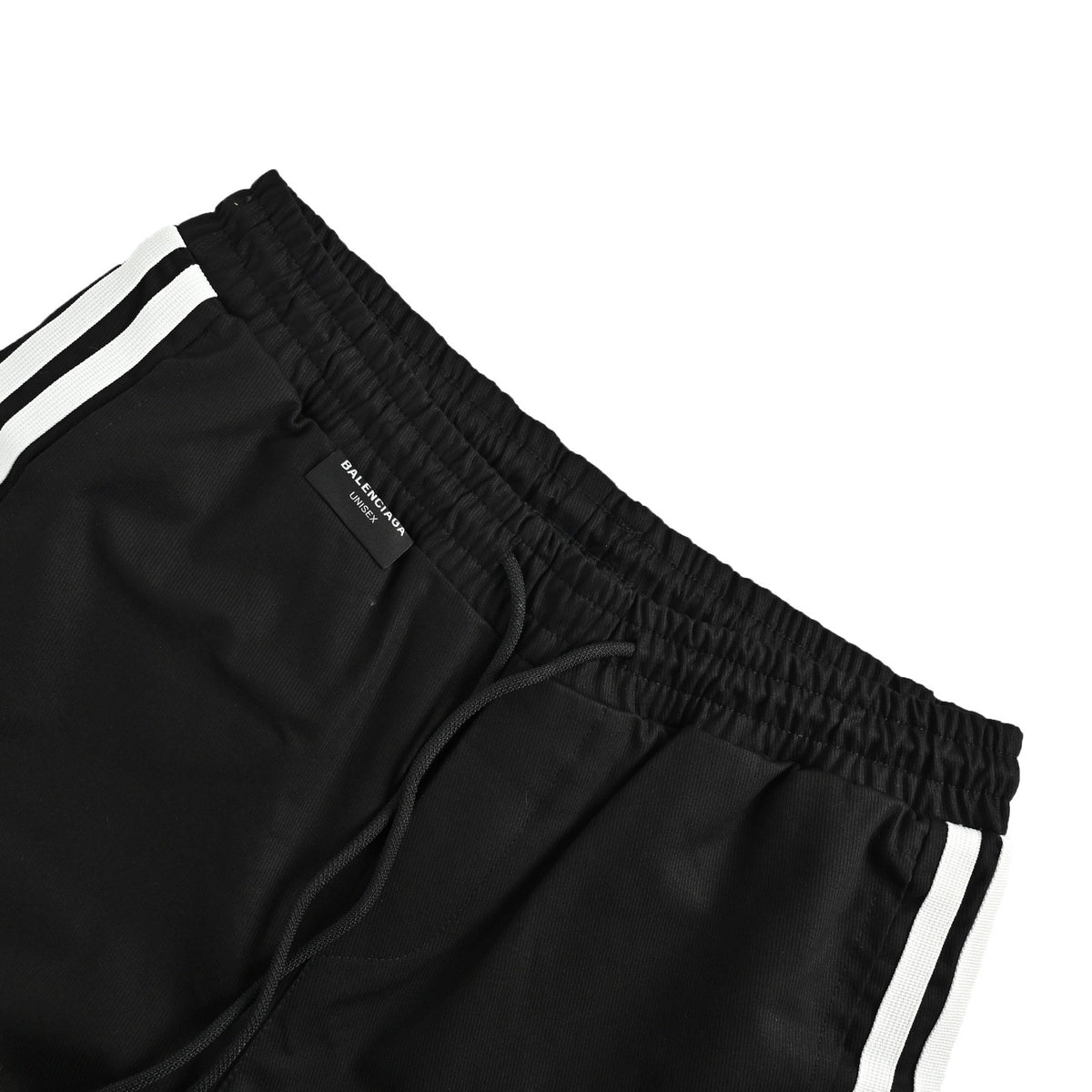 Balenciaga webbing letter embroidered shorts