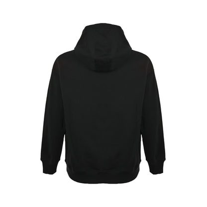Gucci 25Fw simple double G embroidered hooded sweatshirt