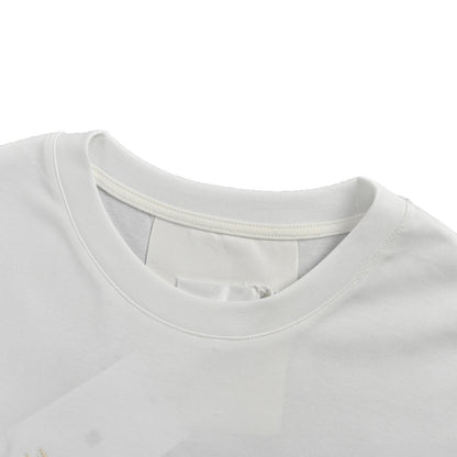 GIVENCHY 25ss unicorn embroidered short sleeves