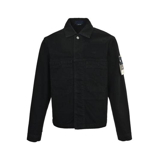 Stone Island armband denim jacket