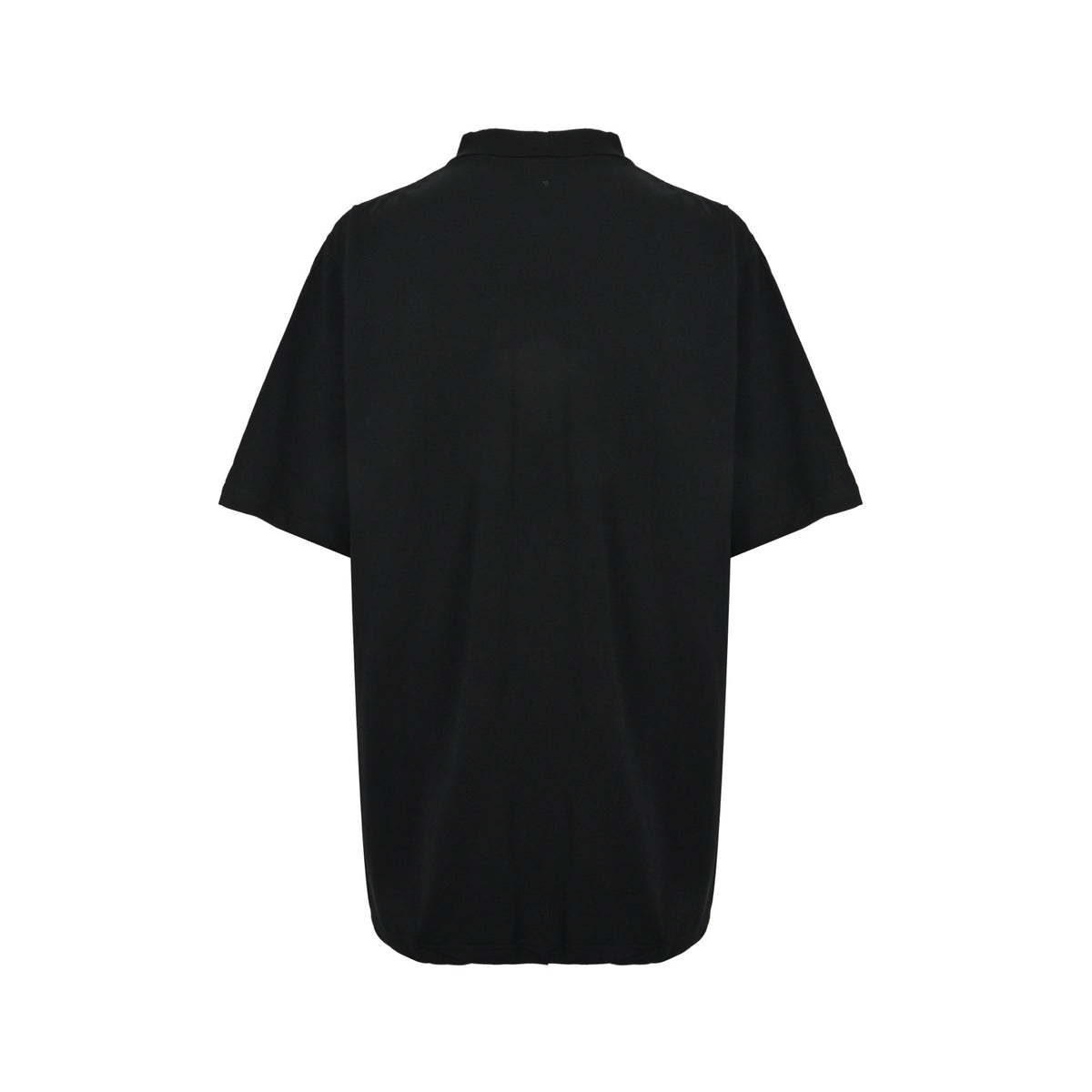 Balenciaga 26ss ring letter embroidered polo short sleeves