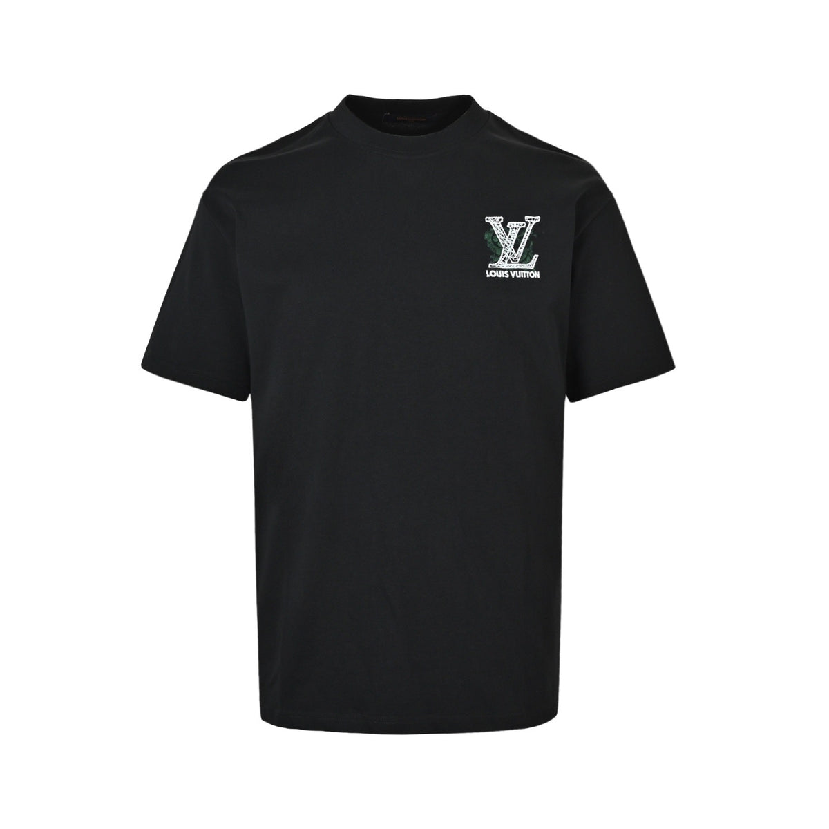 Louis Vuitton inkjet presbyopic line logo embroidered short sleeves