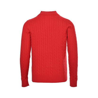 Ralph Lauren classic cable half-zip sweater