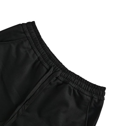 Chrome Hearts Sanskrit horseshoe cross pink embroidered shorts