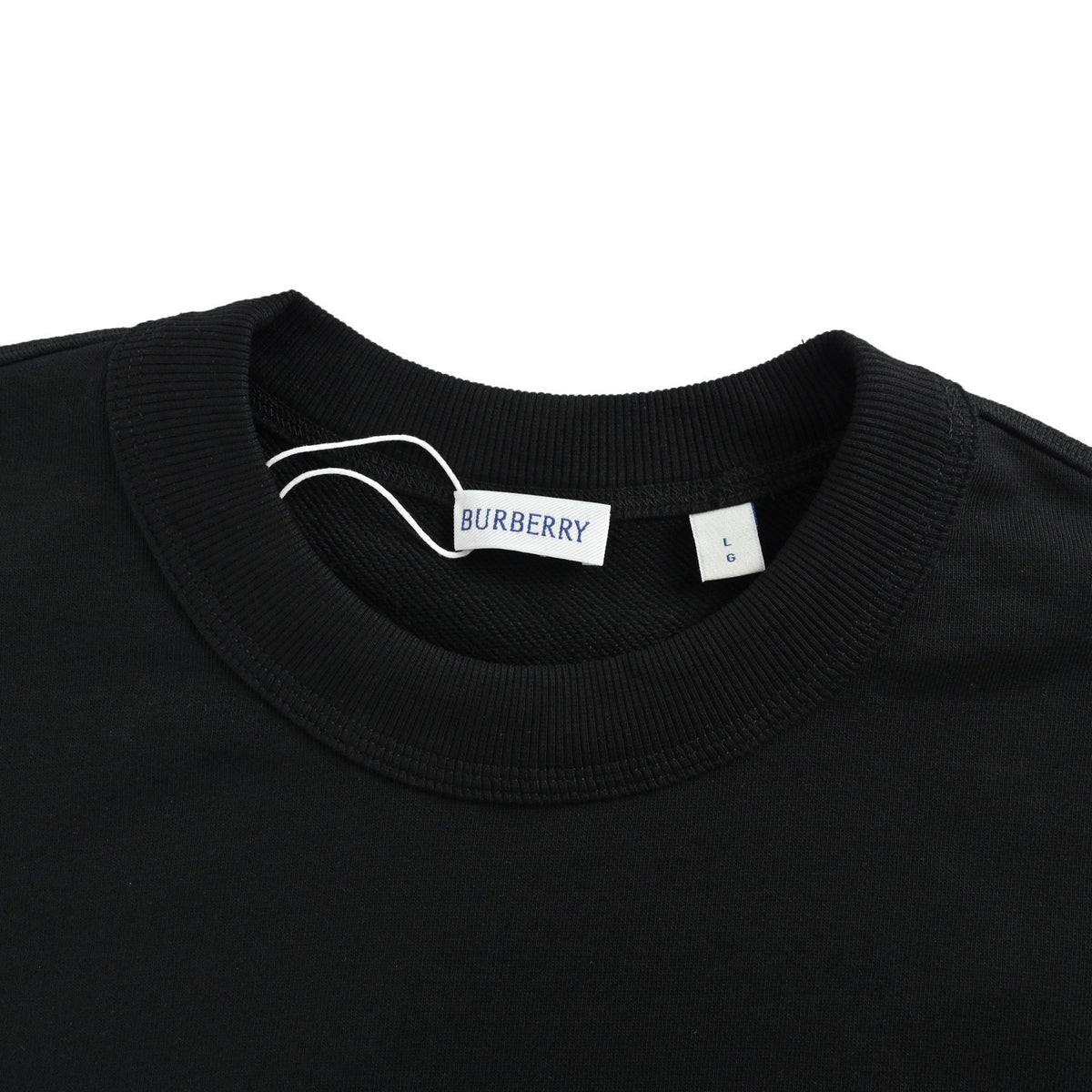 Burberry back circle war horse print crew neck sweatshirt