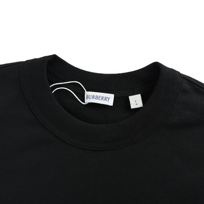Burberry back circle war horse print crew neck sweatshirt