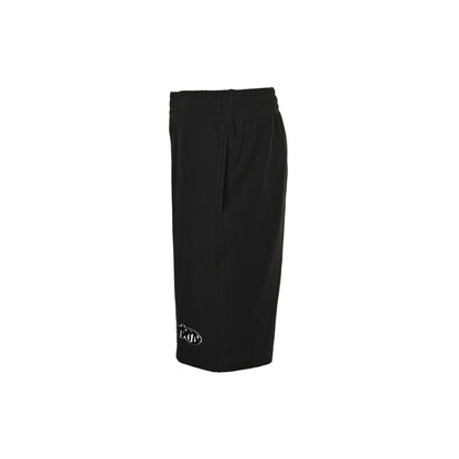 Burberry 25ss cursive letter flocked logo shorts