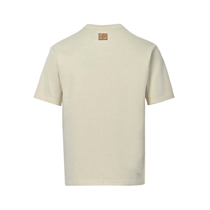 Louis Vuitton presbyopia four-leaf clover knitted short sleeves