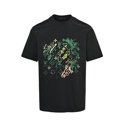 Louis Vuitton presbyopic gradient fade printed short sleeves