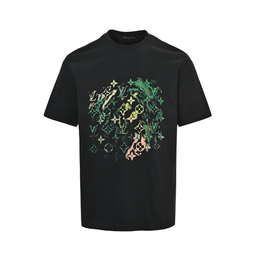 Louis Vuitton presbyopic gradient fade printed short sleeves