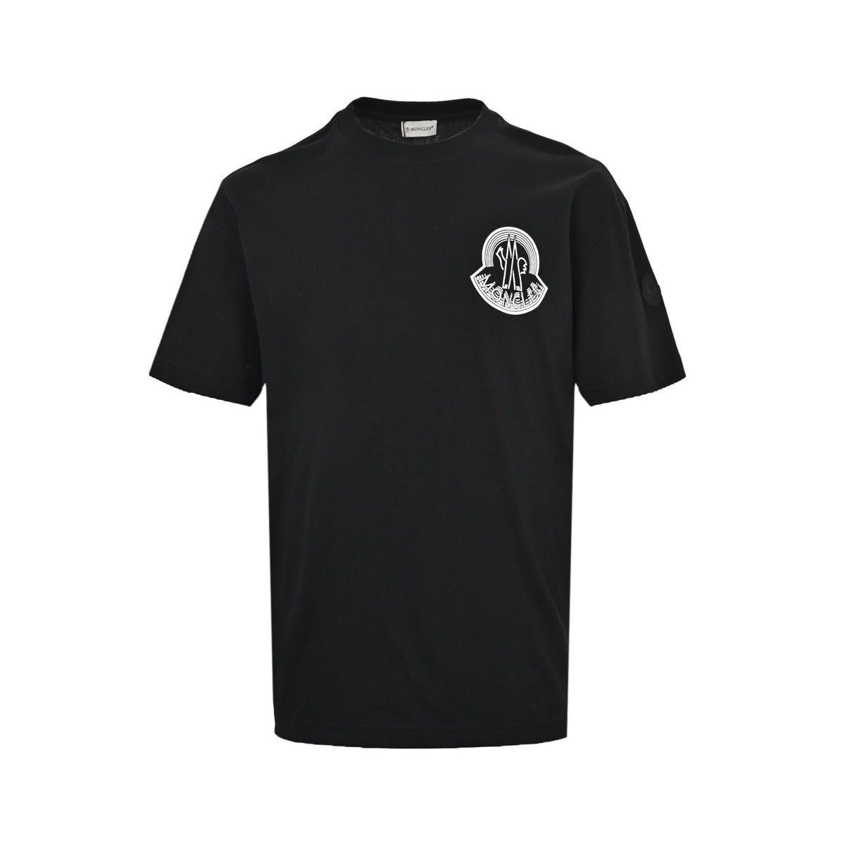 Moncler/mask ghosting logo print short sleeves
