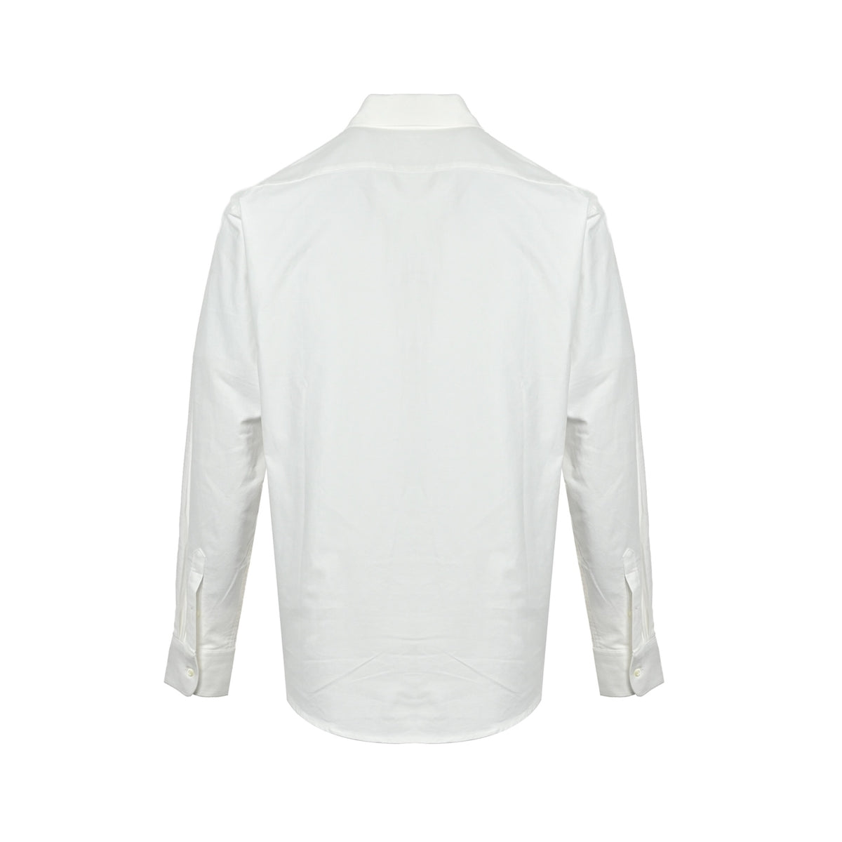 Prada embroidered logo long-sleeved shirt