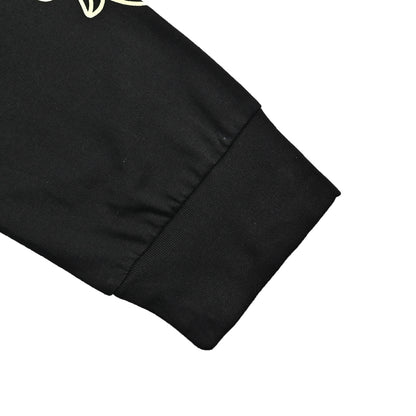 Chrome Hearts yellow horseshoe print long-sleeved T-shirt