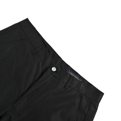 Louis Vuitton pocket four-flower embroidered cargo trousers