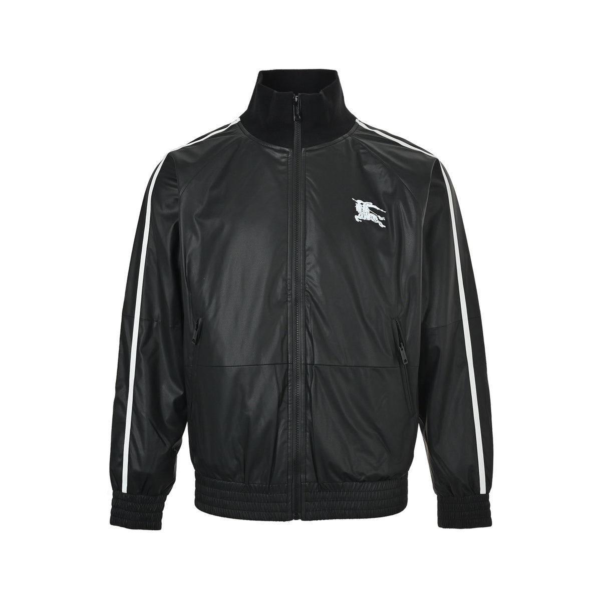 Burberry & Supreme joint style war horse embroidered jacket