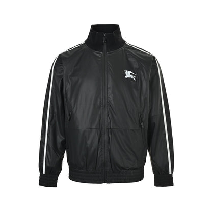 Burberry & Supreme joint style war horse embroidered jacket