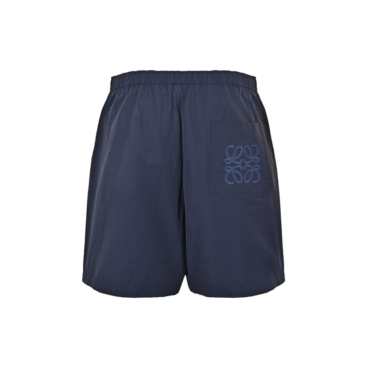 Loewe/Luo Yiwei embroidered hollow linen shorts