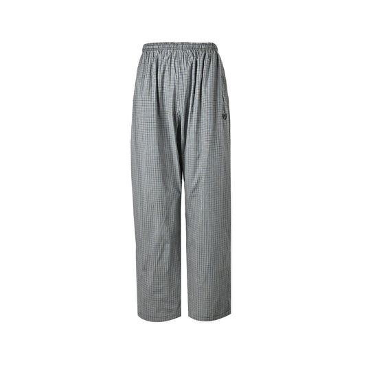 Balenciaga/Balanciaga 26ss wheat plaid embroidered sports trousers