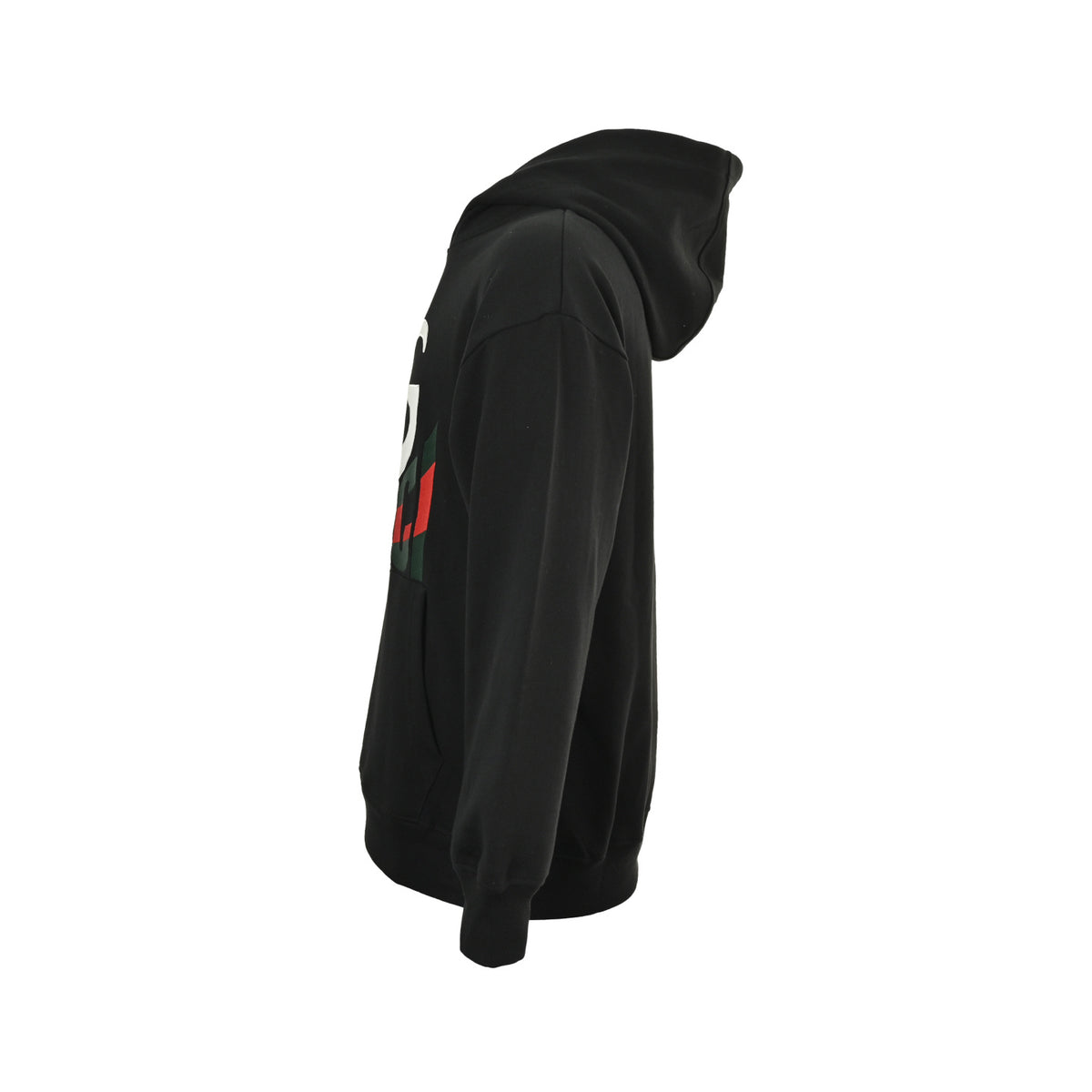 Gucci 25Fw double G letter embroidered hooded sweatshirt