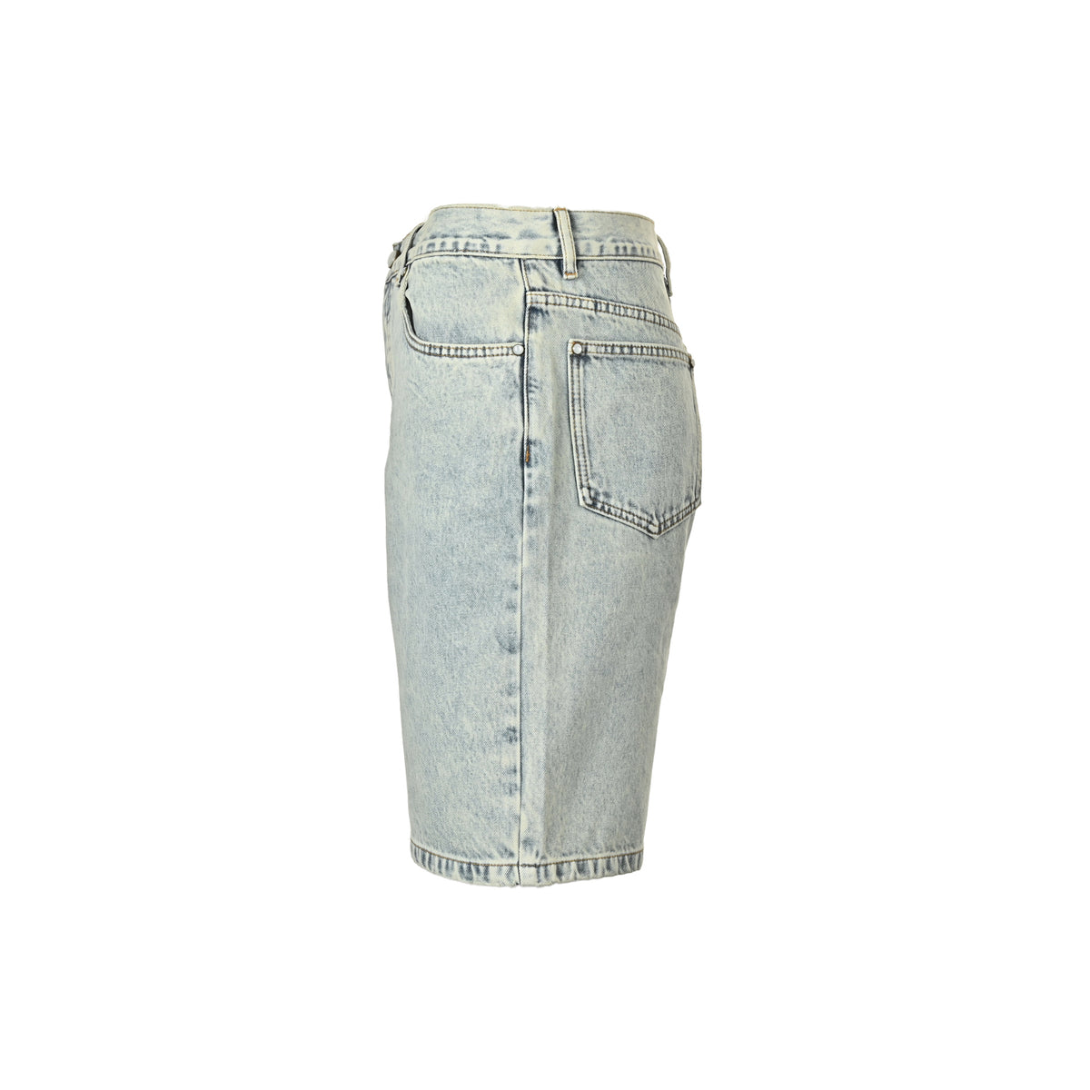 Louis Vuitton 25ss denim shorts with embroidered logo on the back pocket