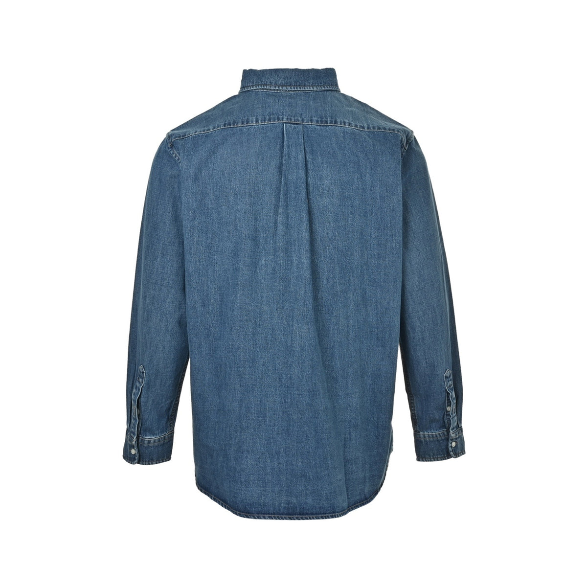 Ralph Lauren color label pony embroidered denim shirt