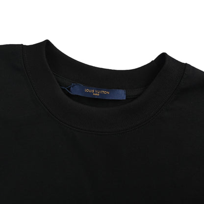 Louis Vuitton 26ss pearl letter print short sleeves