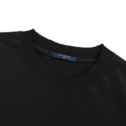 Louis Vuitton LV colorful embroidered short sleeves