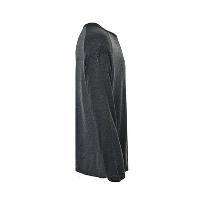 Chrome Hearts/Chrome heart cross color block long-sleeved sweater