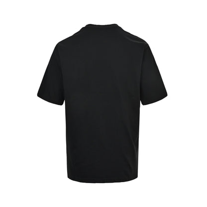 Dior short sleeves with square logo embroidery on the chest