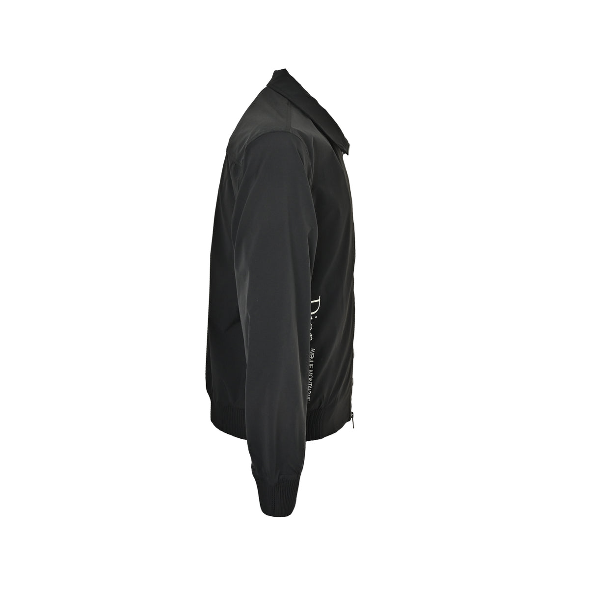Dior technical fabric side letter embroidery stand collar jacket jacket