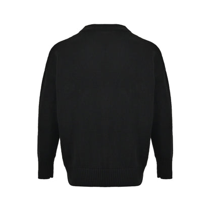 Ami 21Fw embroidered micro-label love sweater cardigan