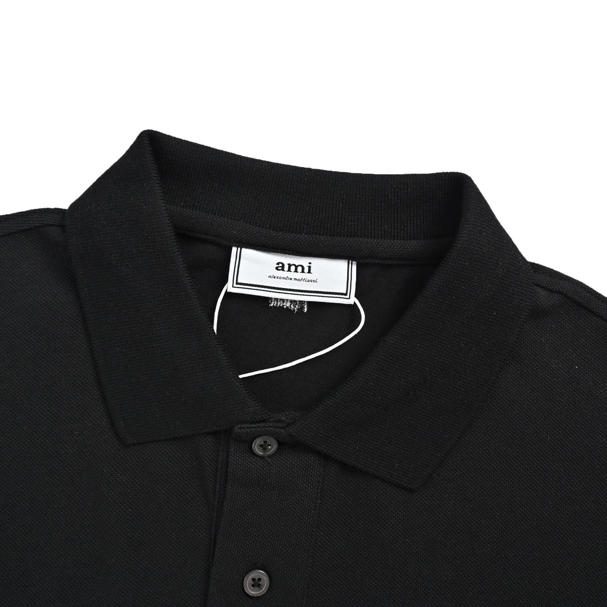 Ami Paris Classic Love Embroidered Polo Short Sleeve